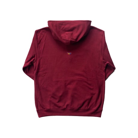 XOSYSTEM｜XO COLLEGE ARCH LOGO 8.8oz SWEAT PARKA