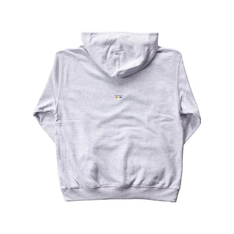 XOSYSTEM｜XO COLLEGE ARCH LOGO 8.8oz SWEAT PARKA