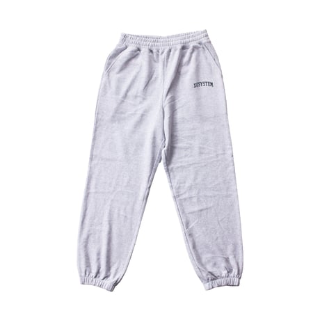 XOSYSTEM｜XO COLLEGE ARCH LOGO 8.8oz SWEAT PANTS
