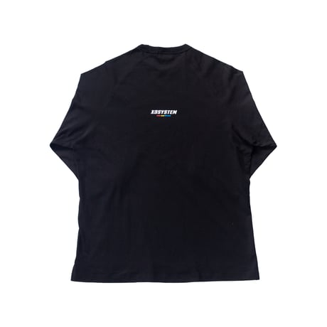 XOSYSTEM｜XO SQ LOGO RAGLAN TEE -Relax fit-