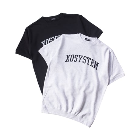 XOSYSTEM｜XO COLLEGE ARCH LOGO S/S SWEAT SHIRT