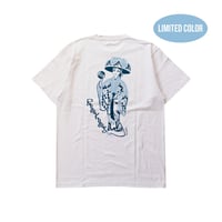 LINX｜LINX × Kads MIIDA-HANAGASA TEE / SALT&SMOKE BLUE