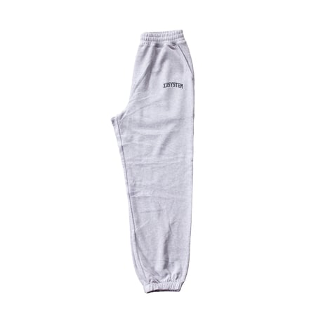 XOSYSTEM｜XO COLLEGE ARCH LOGO 8.8oz SWEAT PANTS