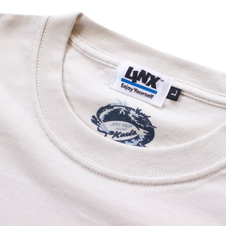 LINX｜LINX × Kads MIIDA-HANAGASA TEE / SALT&SMOKE BLUE
