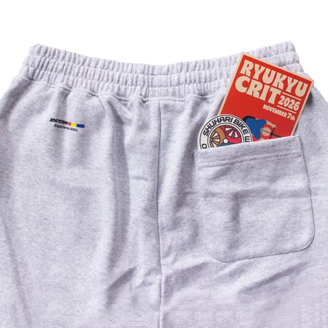 XOSYSTEM｜XO COLLEGE ARCH LOGO 8.8oz SWEAT PANTS