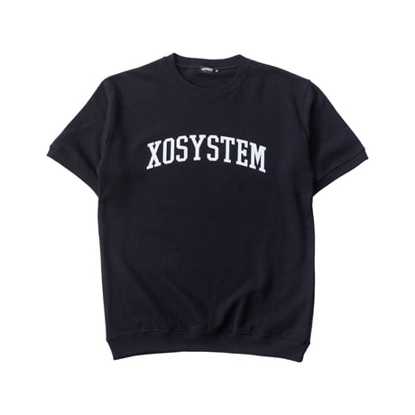 XOSYSTEM｜XO COLLEGE ARCH LOGO S/S SWEAT SHIRT