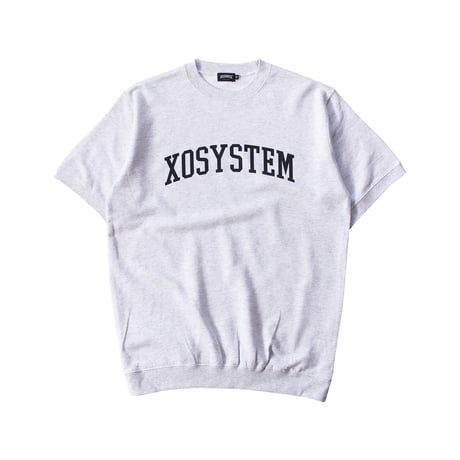 XOSYSTEM｜XO COLLEGE ARCH LOGO S/S SWEAT SHIRT