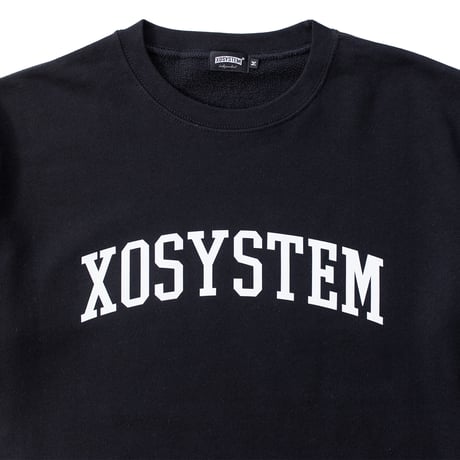 XOSYSTEM｜XO COLLEGE ARCH LOGO S/S SWEAT SHIRT