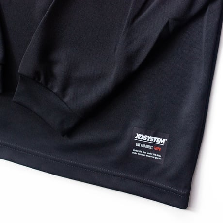 XOSYSTEM｜XO COLLEGE ARCH LOGO DRY L/S TEE