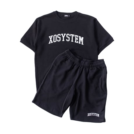 XOSYSTEM｜XO COLLEGE ARCH LOGO S/S SWEAT SHIRT