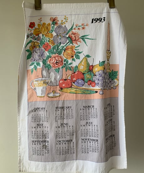 1993 Fabric calendar