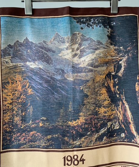 1984 Fabric calendar