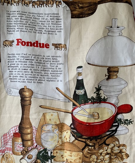 1986 Fabric calendar