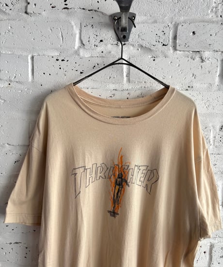 00's《FUCKING AWESOME》THRASHER MAGAZINE×HOCKEY skateboarding vibes T-shirt