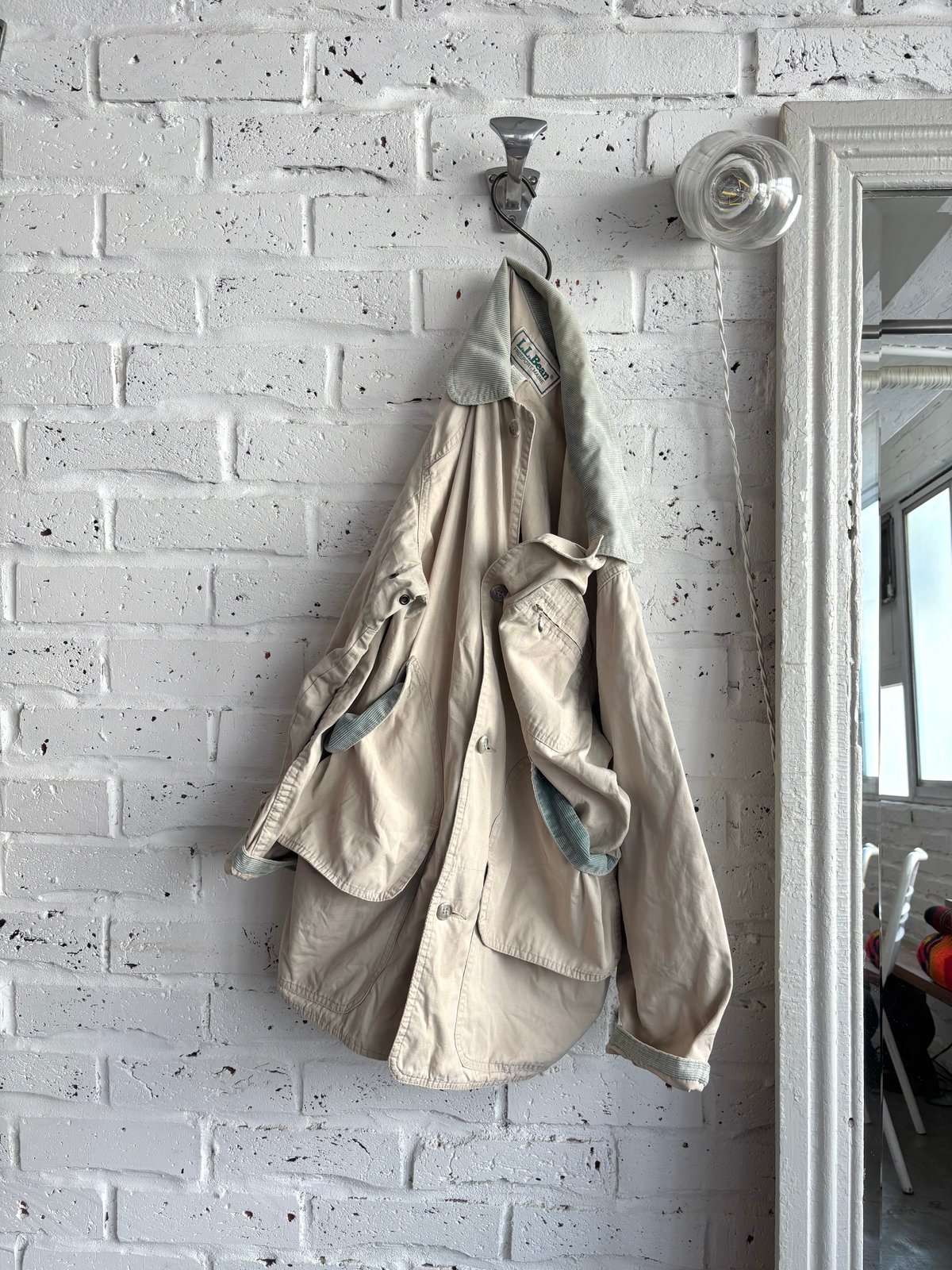 80’s Made in USA《L.L.Bean》 sun faded&bleach ver...