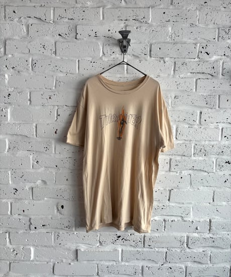 00's《FUCKING AWESOME》THRASHER MAGAZINE×HOCKEY skateboarding vibes T-shirt