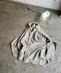 90’s《LANDS’ END》 relaxed fit L/S shirt