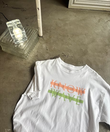 00's《KNOW WAVE》New York Street Vibes T-shirt