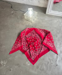 STRANGER Original / Re. Vintage. Made in USA old bandana docking scarf