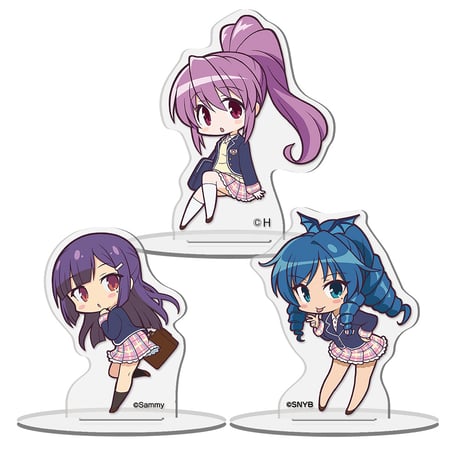 かぎっ娘アクリルスタンド　パチキャラ学園制服Ver.【ランダム】
