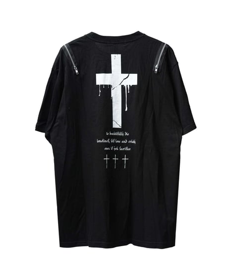 SEXPOT ReVenGe   SA681538　Shoulder Zip Big Cutsew Eroded Blood