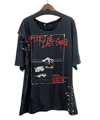 DEATHBEAR/デスベア　【AFTER THE LAST SONG】Pin Burst Custom T-SHIRTS