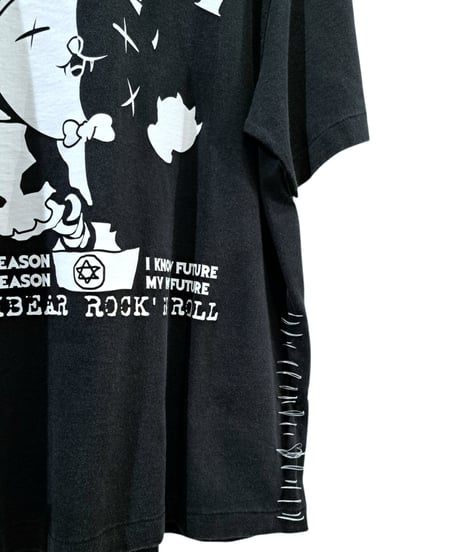 DEATHBEAR/デスベア　【DEATH】stitch custom T-SHIRTS