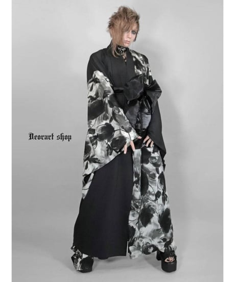 Deorart DRT2889 Grunge Rose 帯付 浴衣トッパー