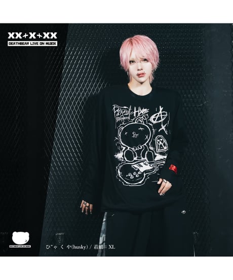 DEATHBEAR/デスベア　【Desperate HYPE】Long Sleeve T