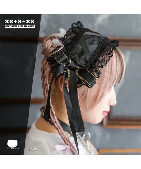 DEATHBEAR/デスベア　【HEAD✟DRESS】（BLACK）