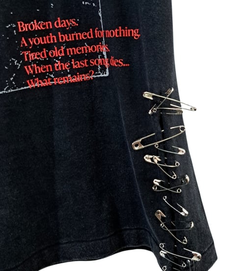 DEATHBEAR/デスベア　【AFTER THE LAST SONG】Pin Burst Custom T-SHIRTS