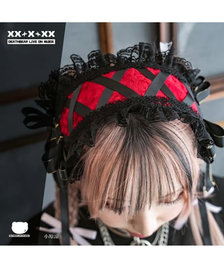 DEATHBEAR/デスベア　【HEAD✟DRESS】（RED）