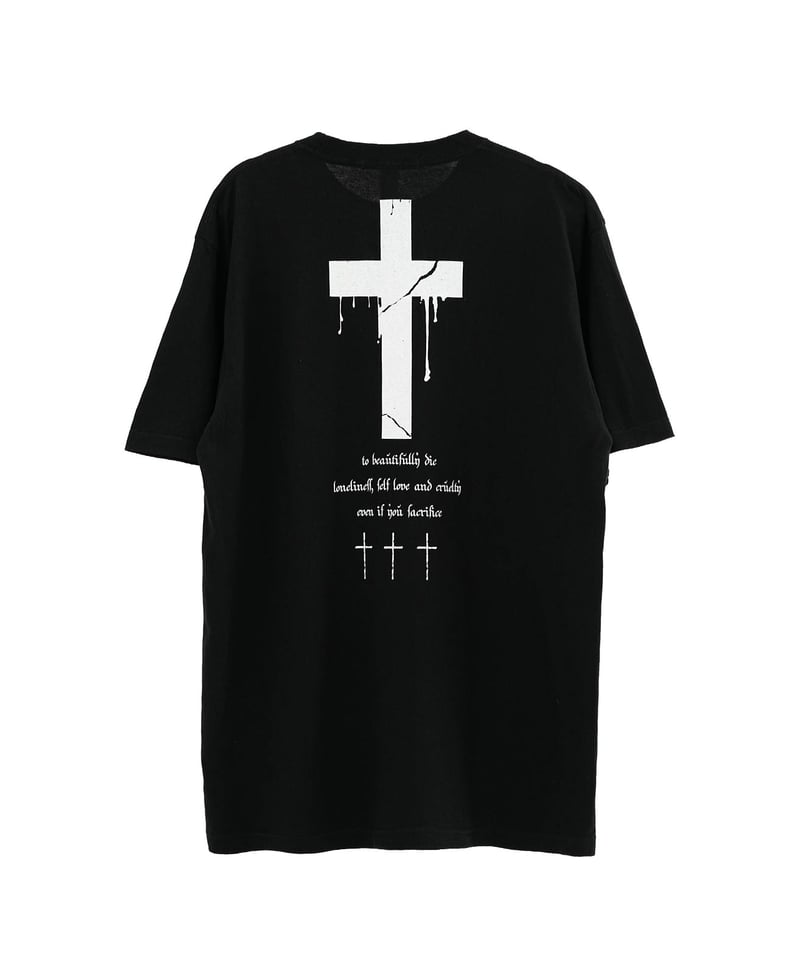 SEX POT Revenge コウモリ＆クロス柄シャツ SEXPOT ReVenGe SA681529 