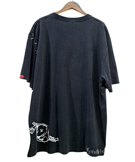DEATHBEAR/デスベア　【DEATH】stitch custom T-SHIRTS