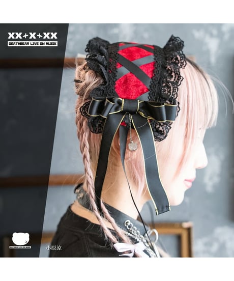 DEATHBEAR/デスベア　【HEAD✟DRESS】（RED）