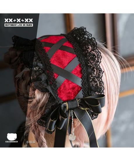 DEATHBEAR/デスベア　【HEAD✟DRESS】（RED）