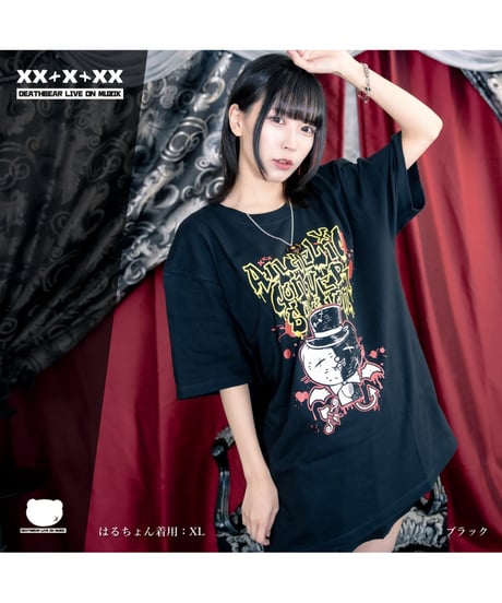 DEATHBEAR/デスベア　【ANGELIC CONVERSATION】T-Shirts （BLACK）