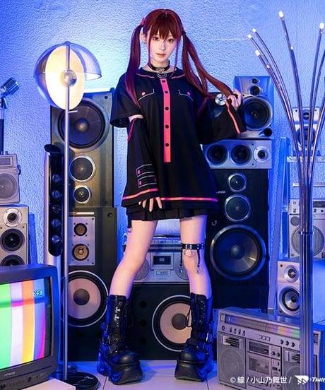LISTEN FLAVOR 【9月中旬頃お届け予定：予約受付中！！】重音テト アームカバー付トップス / 重音テト×リッスンフレーバー