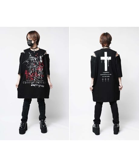 SEXPOT ReVenGe   SA681534  Shoulder Zip Big Cutsew Love XXX