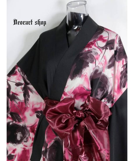 Deorart DRT2889 Grunge Rose 帯付 浴衣トッパー