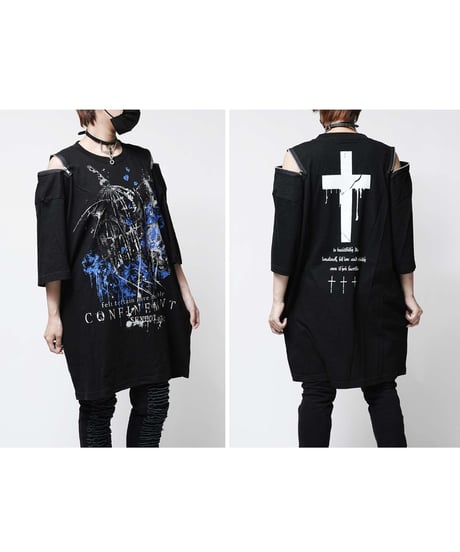 SEXPOT ReVenGe   SA681534  Shoulder Zip Big Cutsew Love XXX