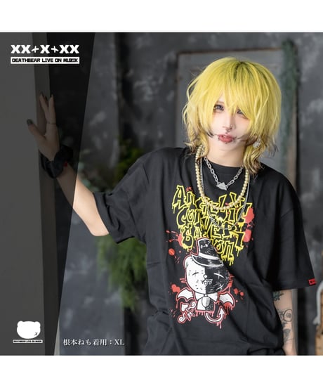 DEATHBEAR/デスベア　【ANGELIC CONVERSATION】T-Shirts （BLACK）