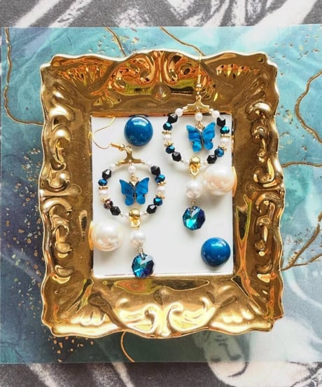 mignardises　m139-1 ビーズサークルピアス