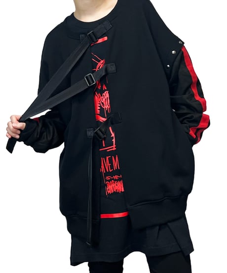 kyogudrddd　2way Cardigan（RED）  ②
