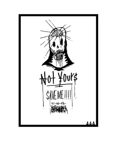 kyogudrddd　BIG T / NOT YOURS 2023 (BK/W)