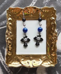 mignardises　m186-1 クロスローズピアス