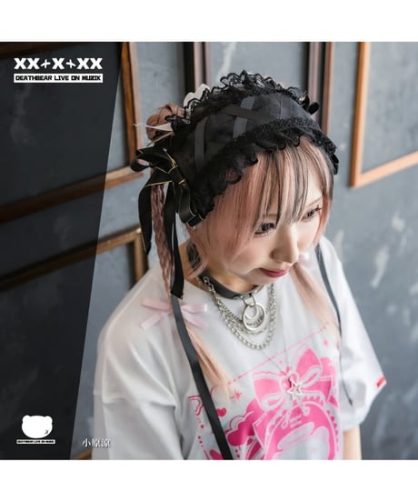 DEATHBEAR/デスベア　【HEAD✟DRESS】（BLACK）