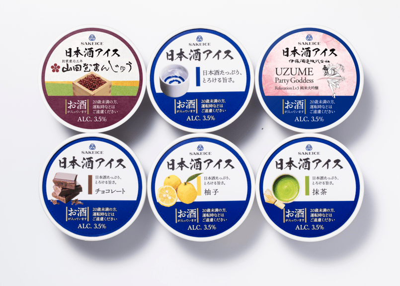 SAKEICE Sweet Box | SAKEICE Online Shop (日本酒アイス
