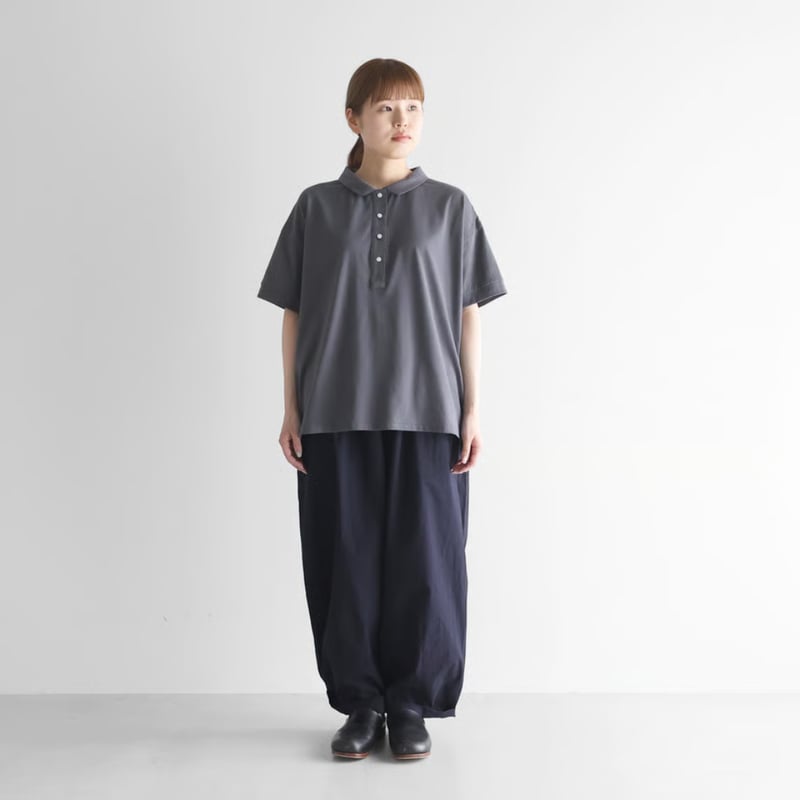 huisコードレーンバルーンパンツ HUIS. コードレーンバルーンパンツロング（ダークネイビー）【ユニ