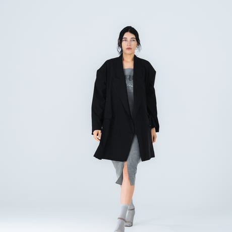 <予約商品>　[TA-JK0036] OVERSIZED DOUBLE BREASTED JACKET